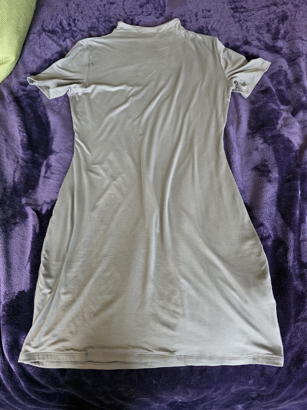 Naked Wardrobe Gray Mock Neck Bodycon Midi Dress Size XL – NWOT RETAIL 78.00